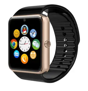 Hot Unisex Sporthorloges Ce Touchscreen Android Smart Watch Telefoon Met Gt08 A1 Camera Simkaart Slot 4G Smart Watch Bellen