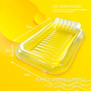 Piscina inflable extra grande de 70x46 pulgadas, PVC grueso para uso doméstico, niños y bebés - Product Image 3