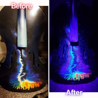 Marqueurs phosphorescents 2026, 8 couleurs, peinture fluorescente néon fine de 3 mm pour masque de fête, tissu, verre, bois et artisanat DIY