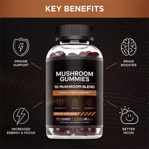 В наличии, грибные жевательные конфеты, супер Грибная Чага, майтаке, кордицепс, Львиная Грива, Мармеладка - Product Image 2