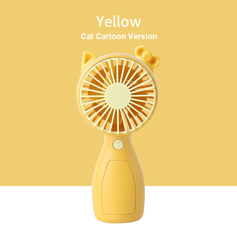 Versione cartone animato gatto-giallo