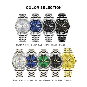 นาฬิกาข้อมือควอตซ์สำหรับผู้ชายหรูหรา615 poedagar แบบใหม่ผลิตตามสั่งสายสแตนเลสนาฬิกาข้อมือสายหนังสำหรับผู้ชาย - Product Image 6