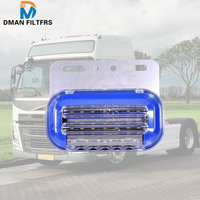 Neue Hexing HE-TS-24V 24V LKW LED-Seitenmarkierungsleuchte Blaues Stroboskop-Warnlicht für Anhänger Traktor Bus