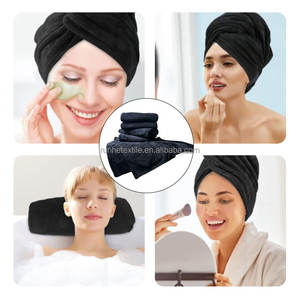 Luxus-Salon-Fitness-Spa-Handtuch mit individuellem Logo Mikrofaser-Gesichtshandtücher - Product Image 3