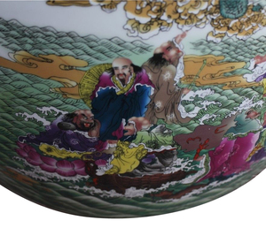 <span class=keywords><strong>Macetas</strong></span> de cerámica grandes de estilo tradicional chino de cerámica antigua de Jingdezhen, <span class=keywords><strong>macetas</strong></span> decorativas <span class=keywords><strong>pintadas</strong></span> <span class=keywords><strong>a</strong></span> <span class=keywords><strong>mano</strong></span> para uso doméstico - Product Image 5