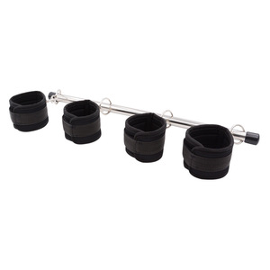 Herramientas de Entrenamiento BDSM, Restricción de Extremidades con Barra de Metal, Esposas para Manos y Tobillos, Restricción de Manos y Pies, Barra Separadora de Piernas Ajustable para Sexo - Product Image 5