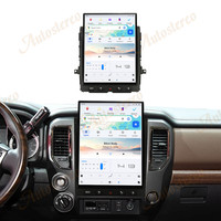 Autoradio Android 15,6 pouces pour Nissan Titan 2016 2017 2018 2019 Carplay Navigation GPS Lecteur multimédia Unité principale Radio de voiture LED