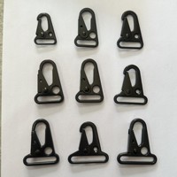 Clips à bec d'aigle agrandis en alliage de zinc, équipement tactique, porte-clés, crochets à ressort, mousqueton, boucle, paracorde d'extérieur, sac