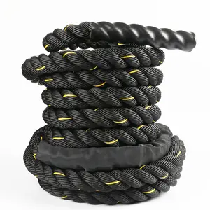 Core Strength Training for Fighting Rope and Throwing Techniques Training Rope Polyester Battle rope for gym