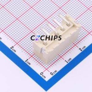 WT396VL-054C-0W Wire-to-Board Pin Header SMD,P=3.96mm Connector 1x5P 3.96mm Vertical Mount VH - Product Image 2