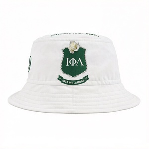 Cappelli a Secchiello Personalizzabili con Logo Ricamato dell'Università Iota Phi Lambda Kippa Sorority Fraternity <span class=keywords><strong>INC</strong></span> - Product Image 2