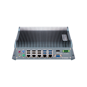 คอมพิวเตอร์อุตสาหกรรมแบบฝังตัวขนาดเล็ก Qiyang ODM/OEM ซีพียู I3/i5/i7 ระบบ Linux/Win10 11  แบบไร้พัดลม สำหรับการจราจรทางรถไฟ - Product Image 2