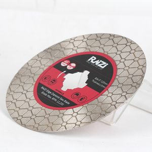 Raizi-disco de corte de hoja de diamante, disco de corte de <span class=keywords><strong>inglete</strong></span> de 5 pulgadas y 125mm para azulejos de porcelana, cerámica, cuarzo y mármol - Product Image 6