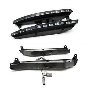 Pour <span class=keywords><strong>Audi</strong></span> Q7 2006 2007 2008 2009 12V LED DRL Feux de jour Feux de brouillard avec <span class=keywords><strong>clignotant</strong></span> jaune - Product Image 5