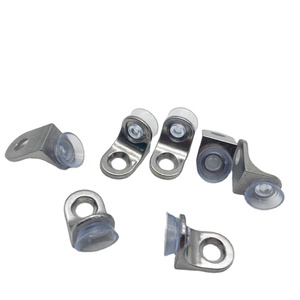 工場直接販売家具ハードウェア亜鉛合金ガラス棚支持ピンキャビネット棚ブラケット - Product Image 2