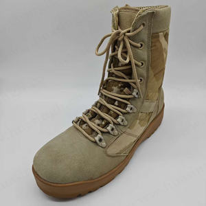 LYL,Classic <span class=keywords><strong>Belleville</strong></span> 8 Inch Sand Color <span class=keywords><strong>Combat</strong></span> Boots Hidden Magic Tape & Zipper Design Camouflage Desert Boots HSM171 - Product Image 5