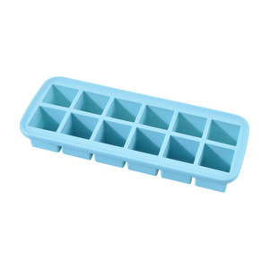 Wholesale Easy to Release & Reusable Ice Tray 12 Cavities Cube Silicone for Cocktails Drinks <b>Coffee</b> - Product Image 1