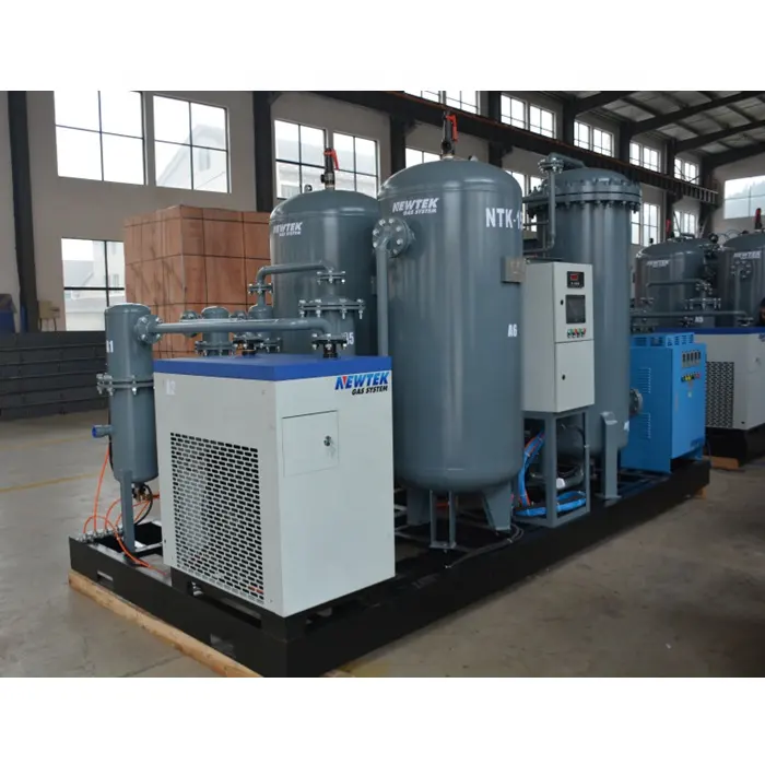 10Nm 3/hr gaz üretim ekipmanları oksijen tesisi yüksek performanslı 2 yıl garanti ile çin'de yapılan