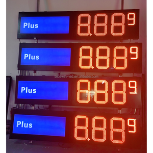 Lập trình <span class=keywords><strong>LED</strong></span> hiển thị trạm xăng giá đăng quảng cáo kỹ thuật số biển quảng cáo cho gas giá USA - Product Image 6