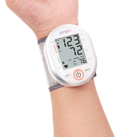 Tensiomètre Portable Numérique Automatique Tensiomètres Sphygmomanomètre Type Poignet Moniteur de Pression Artérielle