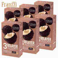 Biscuits Franz en gros : Boules de crème au lait et pulpe éclatante 100g, saveurs variées, biscuits exotiques sucrés