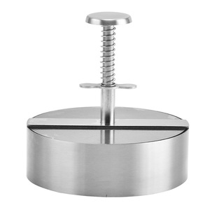 304 thép không gỉ BBQ điều chỉnh hướng dẫn sử dụng Smash <span class=keywords><strong>Burger</strong></span> Máy <span class=keywords><strong>Hamburger</strong></span> patty Maker <span class=keywords><strong>Burger</strong></span> Báo Chí - Product Image 4