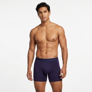 Boxer da <span class=keywords><strong>Uomo</strong></span> in Fibra di Bambù Senza Cuciture con Logo/Design Personalizzato OEM/ODM Personalizzabile - Product Image 5
