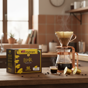 50 Capsule Passalacqua Elmir Blend Compatibili con Macchine da Caffè Pour Over 0,20/Capsule da A Modo Mio - Product Image 2