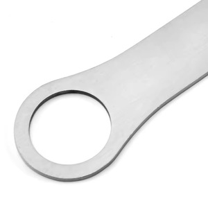 Double-headed stainless steel bottle opener, flat-top direct-<b>pump</b> beer bottle opener, everyday kitchen tool, simple bottle - Product Image 2