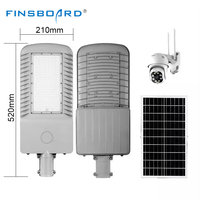 L'alimentation solaire extérieure télécommandée sans fil de lumens élevés a mené le réverbère avec la caméra d'IP de Cctv