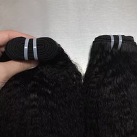14A RXHAIR Cheveux vierges en gros, lisses et crépus, cheveux humains originaux de haute qualité, mèches doublement tirées, douces, soyeuses et brillantes