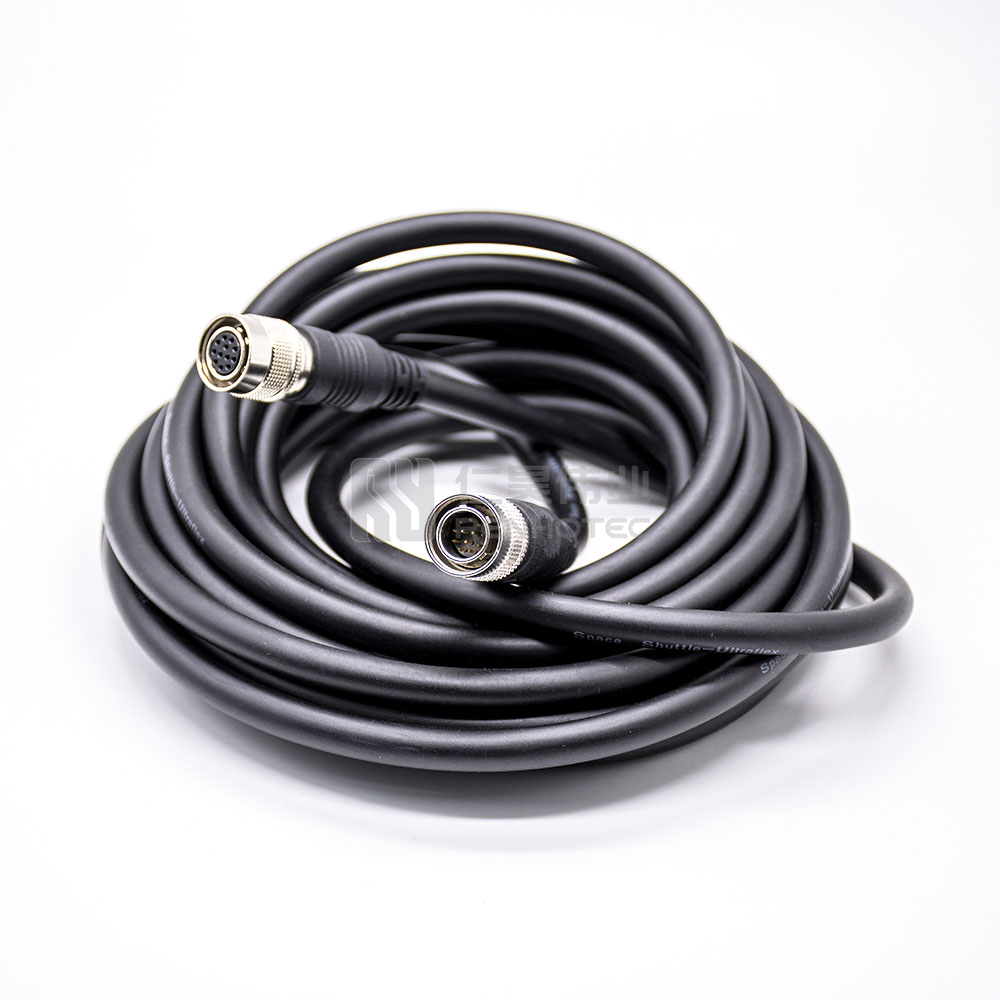 Hirose 12 Pin Connector HR10 - Reliable Cable Assembly