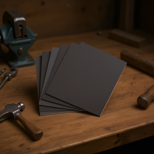 Hoja de papel de lija de carburo de silicio Ttake Ab3044, grano 400, 230x280 mm, para discos de lijado - Product Image 3