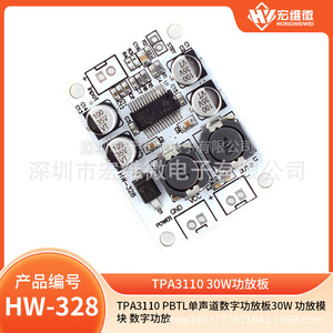 Placa Amplificadora Digital Mono Hongwei Micro TPA3110, Módulo de Potencia de Audio de 30W - Product Image 5