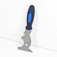 Spatule-racloir professionnelle en acier inoxydable de 3 pouces pour le remplissage de fissures, le plâtre, le cloison sèche, outil manuel de bricolage
