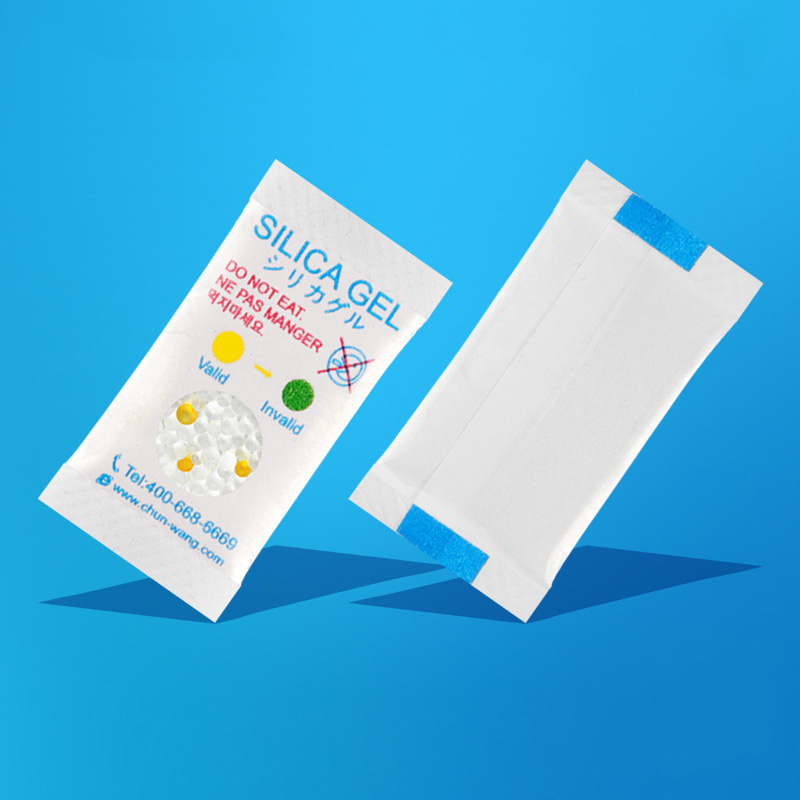 Food Safe Indicating Silica Gel Sachet 1gram with visible window