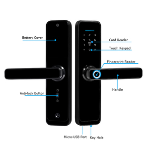 Khóa Cửa Thông Minh Với Tuya TTLock App An Ninh WiFi Vân Tay Kỹ Thuật Số Khóa Cửa Sinh Trắc Học Không Chìa Khóa - Product Image 5