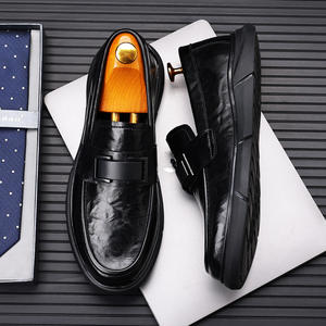 Mocassini con Suola Morbida, Scarpe Casual in Pelle con Suola Spessa, Scarpe da Uomo per Tutte <span class=keywords><strong>le</strong></span> <span class=keywords><strong>Stagioni</strong></span> - Product Image 3