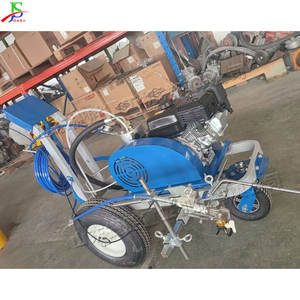 Machine de marquage routier portable à poussée manuelle pour <span class=keywords><strong>garage</strong></span> souterrain, peinture froide en aérosol pour lignes routières - Product Image 4