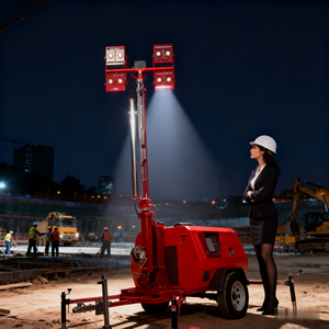 หอคอยไฟ LED โลหะฮาไลด์รุ่น VA แบบเคลื่อนที่ได้สำหรับกลางแจ้ง - Product Image 1