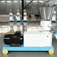 Machine à fabriquer des granulés d'aliments pour volailles de 350 à 450 kg/h pour les petites exploitations agricoles, machine de fabrication d'aliments pour volailles, machine à granulés d'aliments pour volailles
