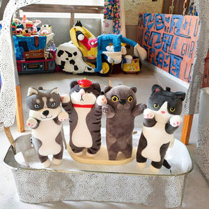 Colección de Llaveros de Peluche de Perro Salchicha y Gato HY, Juguetes de Peluche con Relleno de Algodón PP para Edades de 2 a 4 Años - Product Image 3