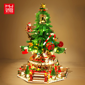 HW 2963 Piezas, Serie Creativa de Bloques de Construcción DIY, Parque Musical del Árbol de Navidad, País de las Maravillas Musicales, Juguetes Nuevos <span class=keywords><strong>2023</strong></span>, Regalos Festivos - Product Image 3