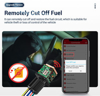Dispositivo de Rastreo GPS para Vehículos, Terminal Inteligente con Relé, 4G, con Corte Remoto del Motor, Micodus MV930G, Precio de Proveedor de Fábrica