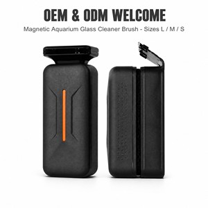 Magnetic Aquarium Glass Cleaner Brush OEM ODM Custom Private Label <b>Fish</b> <b>Tank</b> Cleaning Brush Manufacturer - Product Image 3