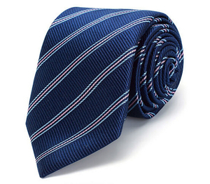 Manufacturers in Stock Wholesale Low MOQ Stock 8cm Mens Casual Striped Silk <b>Tie</b> with Box Set - Product Image 3