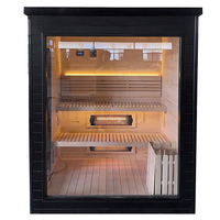 Sauna infrarouge hybride extérieur à spectre complet pour 2 à 3 personnes de luxe Offre Spéciale
