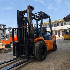 Chariot élévateur diesel à usage intensif de 3 tonnes à prix bas, en vente, avec moteur d'origine pour utilisation en entrepôt - Product Image 6