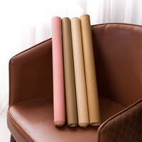 Rouleaux de cuir synthétique PU imperméable autocollant pour la réparation de canapés, sièges de voiture, meubles, usage automobile, durable, résistant à l'abrasion