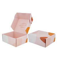Boîtes en carton ondulé personnalisées de luxe en kraft recyclé pour l'emballage en gros